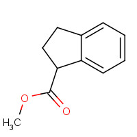 26452-96-0 methyl 2,3-dihydro-1H-indene-1-carboxylate chemical structure