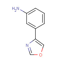 521982-80-9 3-(1,3-oxazol-4-yl)aniline chemical structure