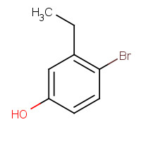 99873-30-0 4-bromo-3-ethylphenol chemical structure