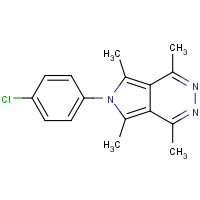 647849-16-9 6-(4-chlorophenyl)-1,4,5,7-tetramethylpyrrolo[3,4-d]pyridazine chemical structure