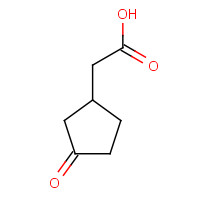 3128-05-0 2-(3-oxocyclopentyl)acetic acid chemical structure