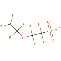 104729-49-9 1,1,2,2-tetrafluoro-2-(1,1,2,2-tetrafluoroethoxy)ethanesulfonyl fluoride chemical structure
