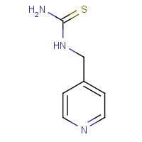 282715-65-5 pyridin-4-ylmethylthiourea chemical structure