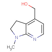 1318255-58-1 (1-methyl-2,3-dihydropyrrolo[2,3-b]pyridin-4-yl)methanol chemical structure
