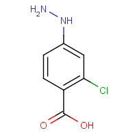 700795-33-1 2-chloro-4-hydrazinylbenzoic acid chemical structure