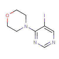 1356055-09-8 4-(5-iodopyrimidin-4-yl)morpholine chemical structure