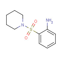436095-30-6 2-piperidin-1-ylsulfonylaniline chemical structure