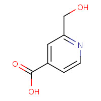 915140-06-6 2-(hydroxymethyl)pyridine-4-carboxylic acid chemical structure