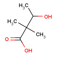 29269-83-8 3-hydroxy-2,2-dimethylbutanoic acid chemical structure
