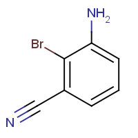 1166988-09-5 3-amino-2-bromobenzonitrile chemical structure