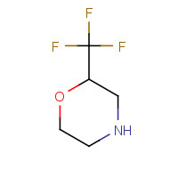 1196532-95-2 2-(trifluoromethyl)morpholine chemical structure