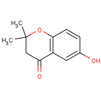 31366-85-5 6-hydroxy-2,2-dimethyl-3H-chromen-4-one chemical structure