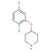 367501-13-1 4-(2,5-dichlorophenoxy)piperidine chemical structure