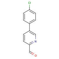 61704-29-8 5-(4-chlorophenyl)pyridine-2-carbaldehyde chemical structure