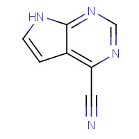 1005206-16-5 7H-pyrrolo[2,3-d]pyrimidine-4-carbonitrile chemical structure