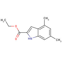 95264-40-7 ethyl 4,6-dimethyl-1H-indole-2-carboxylate chemical structure