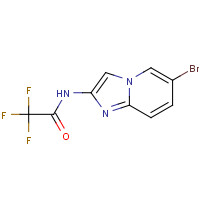 504413-35-8 N-(6-bromoimidazo[1,2-a]pyridin-2-yl)-2,2,2-trifluoroacetamide chemical structure