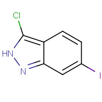 885519-18-6 3-chloro-6-iodo-2H-indazole chemical structure