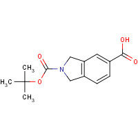 149353-71-9 2-[(2-methylpropan-2-yl)oxycarbonyl]-1,3-dihydroisoindole-5-carboxylic acid chemical structure