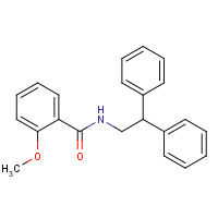 265655-95-6 N-(2,2-diphenylethyl)-2-methoxybenzamide chemical structure