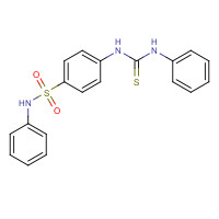 245342-14-7 1-phenyl-3-[4-(phenylsulfamoyl)phenyl]thiourea chemical structure