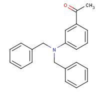 251966-49-1 1-[3-(dibenzylamino)phenyl]ethanone chemical structure