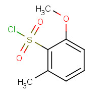 187471-23-4 2-methoxy-6-methylbenzenesulfonyl chloride chemical structure