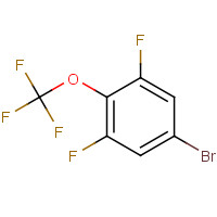115467-07-7 5-bromo-1,3-difluoro-2-(trifluoromethoxy)benzene chemical structure