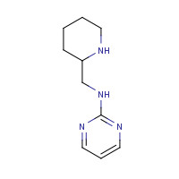 475105-57-8 N-(piperidin-2-ylmethyl)pyrimidin-2-amine chemical structure