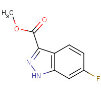 885279-26-5 methyl 6-fluoro-1H-indazole-3-carboxylate chemical structure