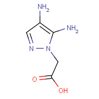 439902-04-2 2-(4,5-diaminopyrazol-1-yl)acetic acid chemical structure
