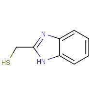 4344-85-8 1H-benzimidazol-2-ylmethanethiol chemical structure