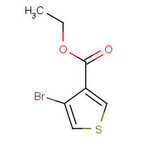 224449-33-6 ethyl 4-bromothiophene-3-carboxylate chemical structure