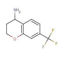 704208-25-3 7-(trifluoromethyl)-3,4-dihydro-2H-chromen-4-amine chemical structure