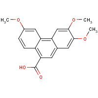 30062-39-6 2,3,6-trimethoxyphenanthrene-9-carboxylic acid chemical structure
