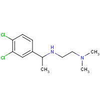 1019469-18-1 N-[1-(3,4-dichlorophenyl)ethyl]-N',N'-dimethylethane-1,2-diamine chemical structure