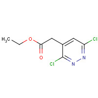 917027-38-4 ethyl 2-(3,6-dichloropyridazin-4-yl)acetate chemical structure