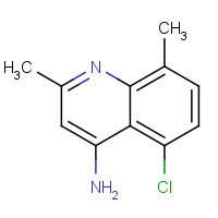 948292-79-3 5-chloro-2,8-dimethylquinolin-4-amine chemical structure