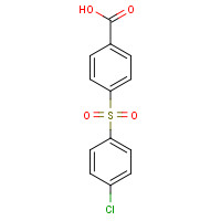 37940-65-1 4-(4-chlorophenyl)sulfonylbenzoic acid chemical structure