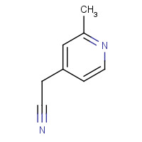 851262-33-4 2-(2-methylpyridin-4-yl)acetonitrile chemical structure