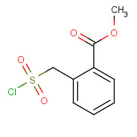 103342-27-4 methyl 2-(chlorosulfonylmethyl)benzoate chemical structure