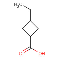 66016-16-8 3-ethylcyclobutane-1-carboxylic acid chemical structure