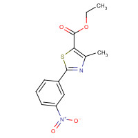 209540-06-7 ethyl 4-methyl-2-(3-nitrophenyl)-1,3-thiazole-5-carboxylate chemical structure