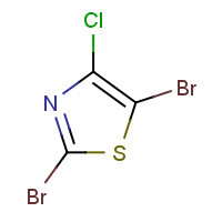 57314-10-0 2,5-dibromo-4-chloro-1,3-thiazole chemical structure