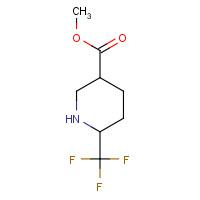 1221818-55-8 methyl 6-(trifluoromethyl)piperidine-3-carboxylate chemical structure