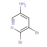 53242-19-6 5,6-dibromopyridin-3-amine chemical structure