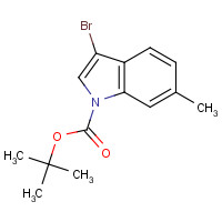 914349-34-1 tert-butyl 3-bromo-6-methylindole-1-carboxylate chemical structure