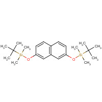 178161-06-3 tert-butyl-[7-[tert-butyl(dimethyl)silyl]oxynaphthalen-2-yl]oxy-dimethylsilane chemical structure