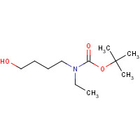 1227055-52-8 tert-butyl N-ethyl-N-(4-hydroxybutyl)carbamate chemical structure