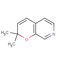 115344-55-3 2,2-dimethylpyrano[2,3-c]pyridine chemical structure